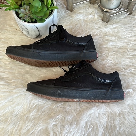 Vans Men’s Black Old Skool Cumfycush Canvas Shoe Size 10.5 - Picture 6 of 14